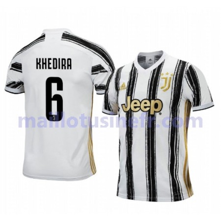 Maillot de Foot Juventus Sami Khedira 6 Domicile 2020-21